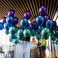 10pcs 5/10/12inch Glossy Metal Pearl Latex Balloons