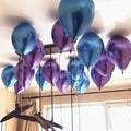 10pcs 5/10/12inch Glossy Metal Pearl Latex Balloons