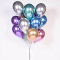 10pcs 5/10/12inch Glossy Metal Pearl Latex Balloons