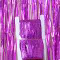 2M 3M 4M Metallic Foil Fringe Shimmer Backdrop
