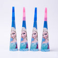 Frozen Party Blue Cartoon Themes Disposable Sets