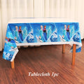 Frozen Party Blue Cartoon Themes Disposable Sets
