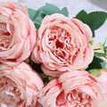 Beautiful Rose Peony Artificial Silk Flowers