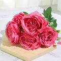 Beautiful Rose Peony Artificial Silk Flowers