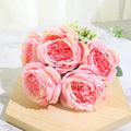 Beautiful Rose Peony Artificial Silk Flowers