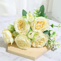 Beautiful Rose Peony Artificial Silk Flowers
