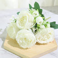 Beautiful Rose Peony Artificial Silk Flowers