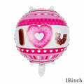 32Inch Donut Digital Foil Balloon Party Decoration