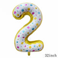 32Inch Donut Digital Foil Balloon Party Decoration
