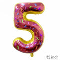 32Inch Donut Digital Foil Balloon Party Decoration