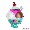 32Inch Donut Digital Foil Balloon Party Decoration