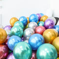 10pcs 5/10/12inch Glossy Metal Pearl Latex Balloons