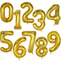 40Inch Big Foil Birthday Balloons Helium Number