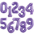 40Inch Big Foil Birthday Balloons Helium Number
