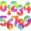 40Inch Big Foil Birthday Balloons Helium Number