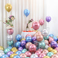 25pcs Rose Gold Metal Balloon Party Decoration