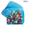 40/80/81/100PCS The Avengers Party Decoration Birthday Sets