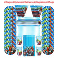 40/80/81/100PCS The Avengers Party Decoration Birthday Sets