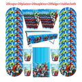 40/80/81/100PCS The Avengers Party Decoration Birthday Sets