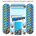 40/80/81/100PCS The Avengers Party Decoration Birthday Sets