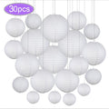 Mix Size Chinese Paper Ball Lampion Hanging
