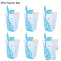 Mermaid Party Disposable Tableware Set Paper Cups