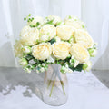 Beautiful Rose Peony Artificial Silk Flowers