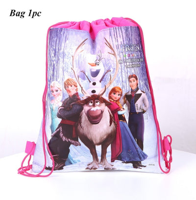 Frozen Party Blue Cartoon Themes Disposable Sets