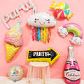 32Inch Donut Digital Foil Balloon Party Decoration