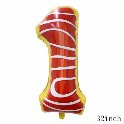 32Inch Donut Digital Foil Balloon Party Decoration