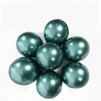 10pcs 5/10/12inch Glossy Metal Pearl Latex Balloons