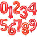 40Inch Big Foil Birthday Balloons Helium Number