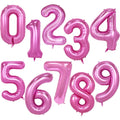 40Inch Big Foil Birthday Balloons Helium Number