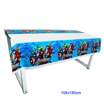 40/80/81/100PCS The Avengers Party Decoration Birthday Sets