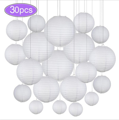 Mix Size Chinese Paper Ball Lampion Hanging