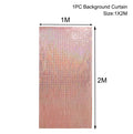 Party Background Curtain Sequin Backdrop