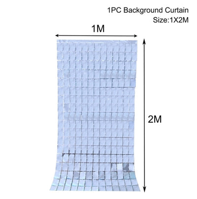 Party Background Curtain Sequin Backdrop