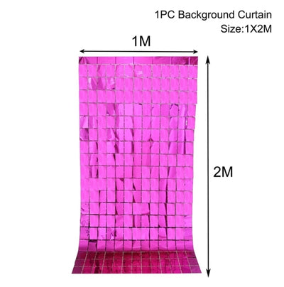 Party Background Curtain Sequin Backdrop
